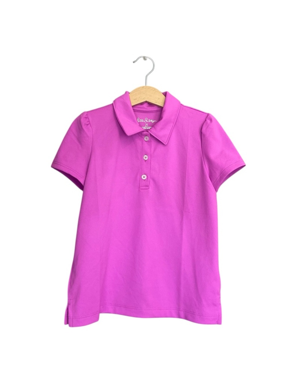 Lilly Pulitzer Hot Pink Short Sleeve Polo